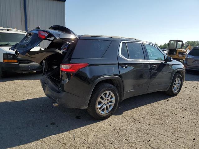 1GNERGKW9MJ210366 - 2021 CHEVROLET TRAVERSE LT BLACK photo 3