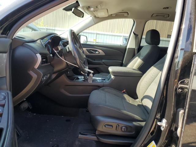 1GNERGKW9MJ210366 - 2021 CHEVROLET TRAVERSE LT BLACK photo 7