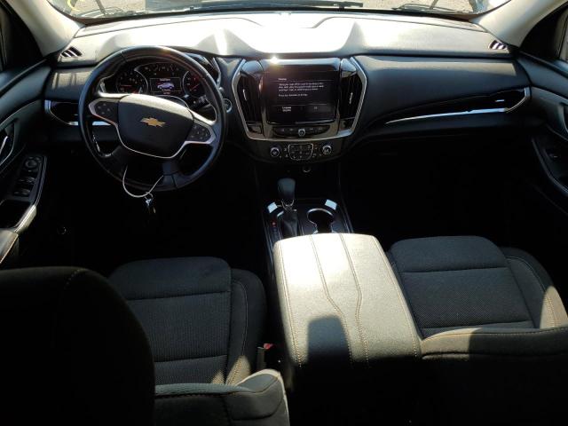 1GNERGKW9MJ210366 - 2021 CHEVROLET TRAVERSE LT BLACK photo 8