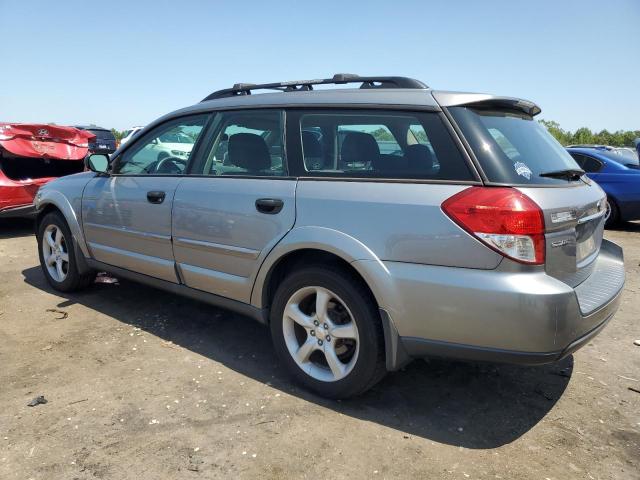 4S4BP60C597341122 - 2009 SUBARU OUTBACK SILVER photo 2