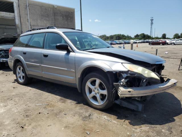 4S4BP60C597341122 - 2009 SUBARU OUTBACK SILVER photo 4