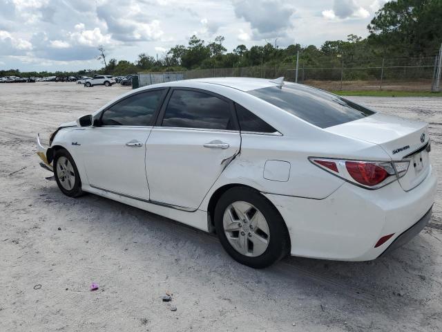 KMHEC4A46CA060462 - 2012 HYUNDAI SONATA HYBRID WHITE photo 2