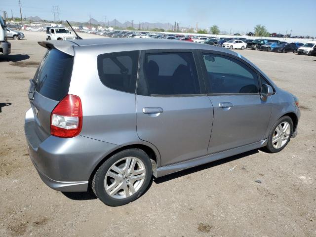 JHMGD38637S054970 - 2007 HONDA FIT S 银色 照片 3