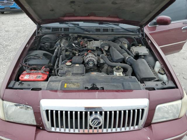 2MEFM75V56X626101 - 2006 MERCURY GRAND MARQ LS BURGUNDY photo 11