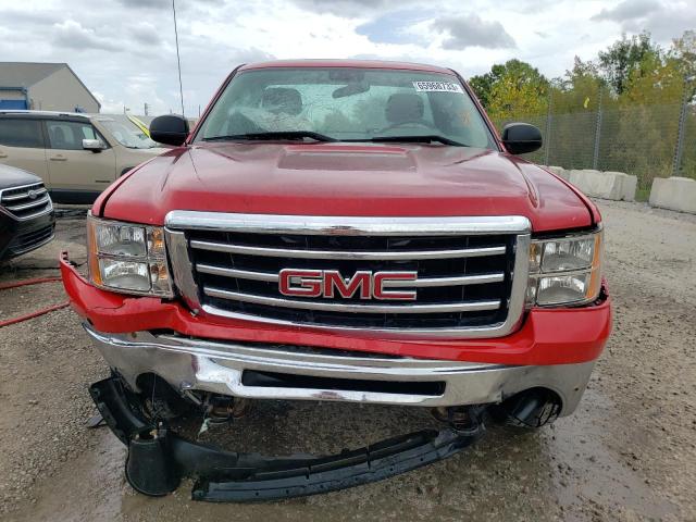 1GTN2TEX9CZ258511 - 2012 GMC SIERRA K1500 RED photo 5