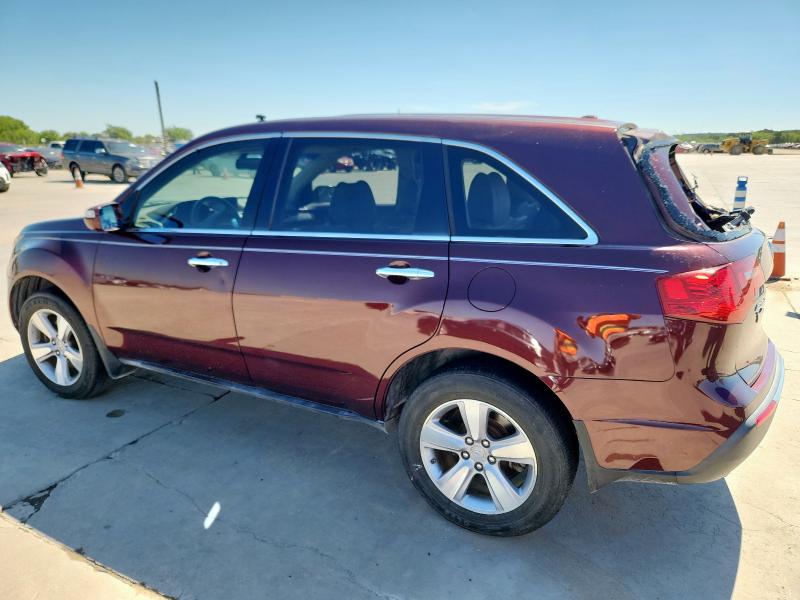 2HNYD2H65BH525978 - 2011 ACURA MDX TECHNOLOGY Բորդո լուսանկար 2