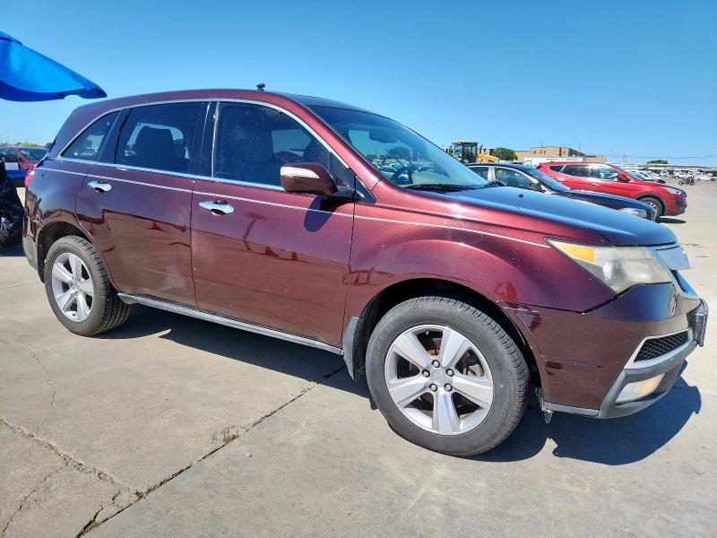 2HNYD2H65BH525978 - 2011 ACURA MDX TECHNOLOGY Բորդո լուսանկար 4