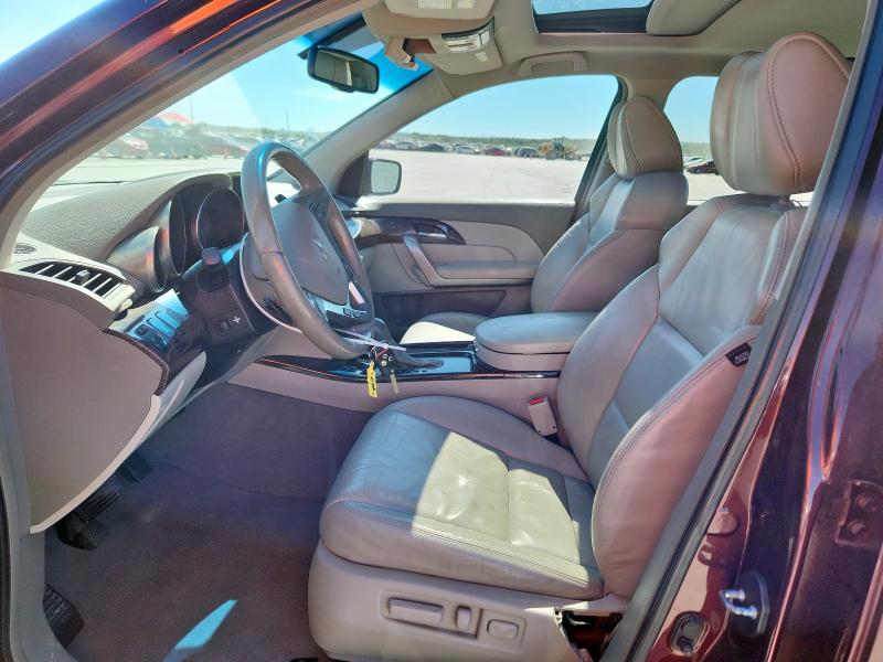 2HNYD2H65BH525978 - 2011 ACURA MDX TECHNOLOGY Բորդո լուսանկար 7