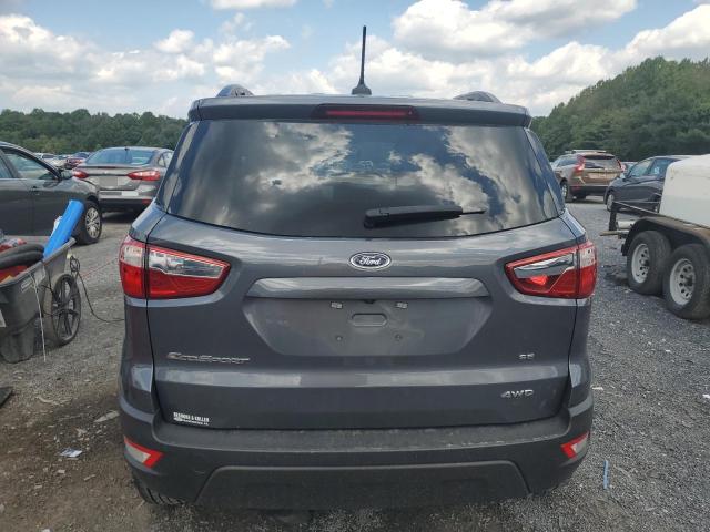 MAJ6S3GL1MC427820 - 2021 FORD ECOSPORT SE GRAY photo 6