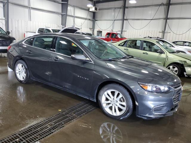 1G1ZD5ST2JF113276 - 2018 CHEVROLET MALIBU LT Gris foto 4