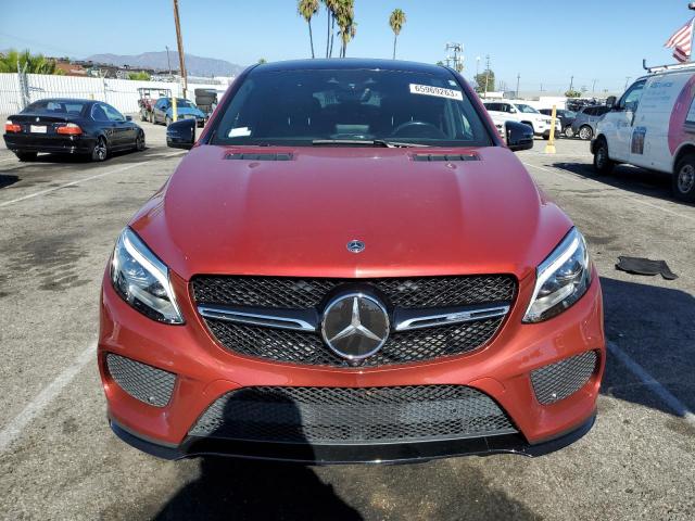 4JGED6EB4KA155697 - 2019 MERCEDES-BENZ GLE COUPE 43 AMG BURGUNDY photo 5