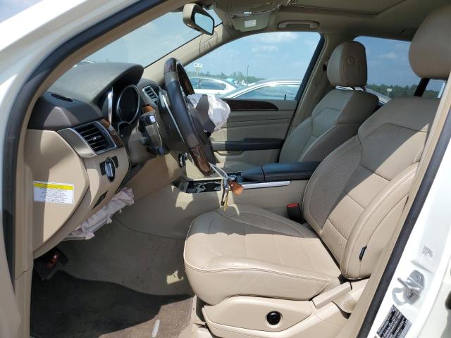 4JGDA5HB2CA088318 - 2012 MERCEDES-BENZ ML 350 4MATIC WHITE photo 7