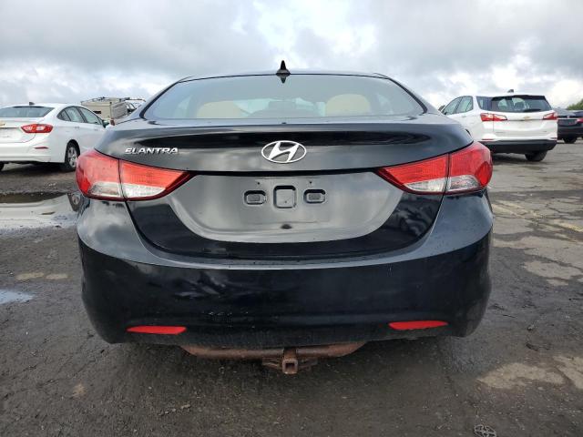 5NPDH4AE3DH415432 - 2013 HYUNDAI ELANTRA GLS BLACK photo 6