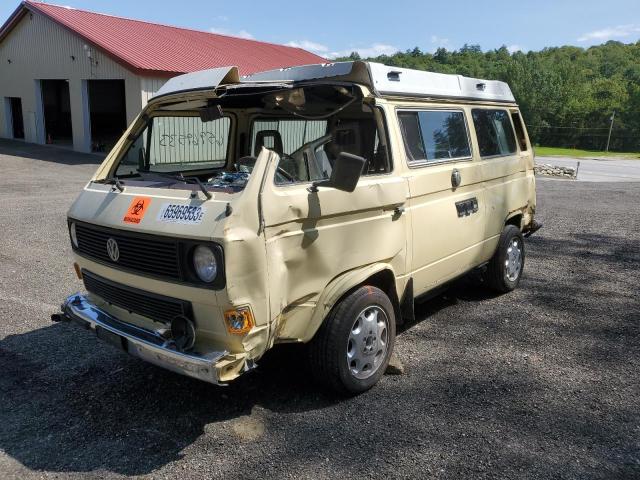 WV2ZB025XDH096691 - 1983 VOLKSWAGEN VANAGON CAMPMOBILE CREAM photo 2