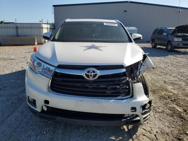 5TDJKRFHXGS290058 - 2016 TOYOTA HIGHLANDER XLE Ақ фото 5