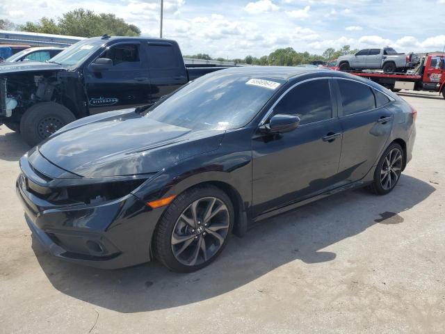 2HGFC2F81MH515909 - 2021 HONDA CIVIC SPORT BLACK photo 1