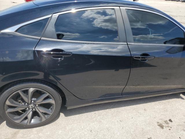 2HGFC2F81MH515909 - 2021 HONDA CIVIC SPORT BLACK photo 10