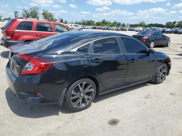 2HGFC2F81MH515909 - 2021 HONDA CIVIC SPORT BLACK photo 3