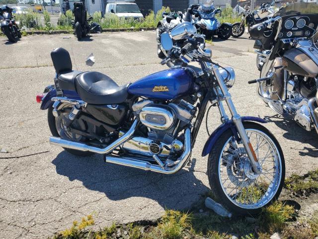 1HD4CP2107K424427 - 2007 HARLEY-DAVIDSON XL883 C BLUE photo 1