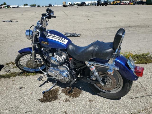 1HD4CP2107K424427 - 2007 HARLEY-DAVIDSON XL883 C BLUE photo 3