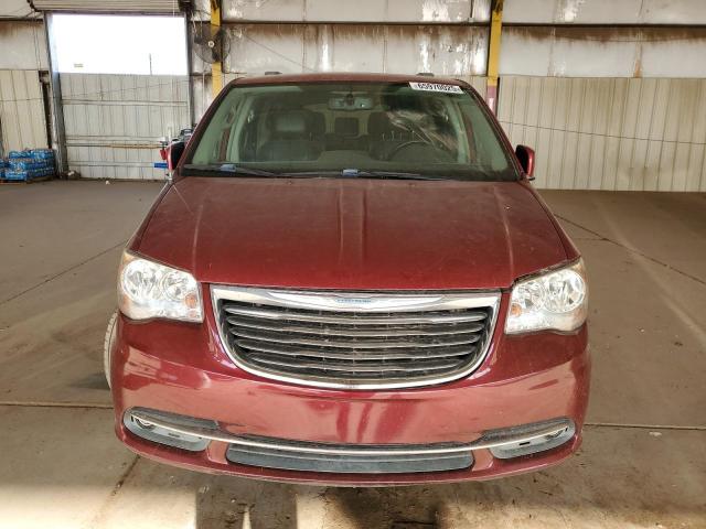 2C4RC1BG5ER360134 - 2014 CHRYSLER TOWN & COU TOURING RED photo 5