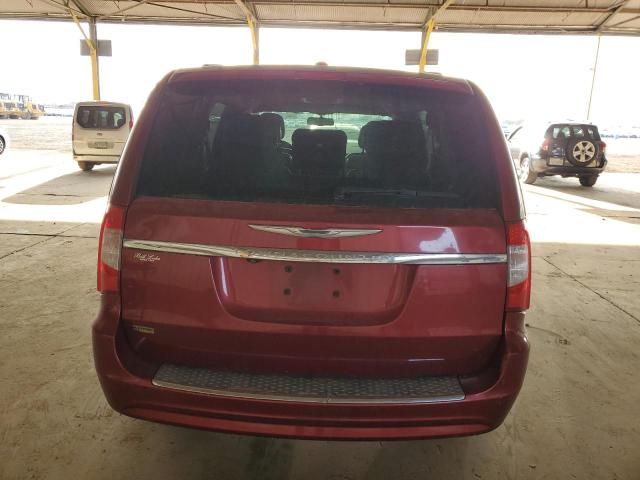2C4RC1BG5ER360134 - 2014 CHRYSLER TOWN & COU TOURING RED photo 6