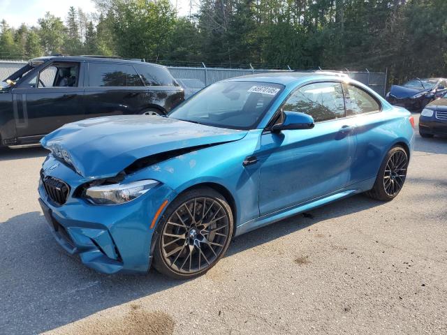 WBS2U7C0XL7D90565 - 2020 BMW M2 COMPETITION BLUE photo 1