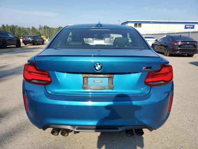 WBS2U7C0XL7D90565 - 2020 BMW M2 COMPETITION BLUE photo 6