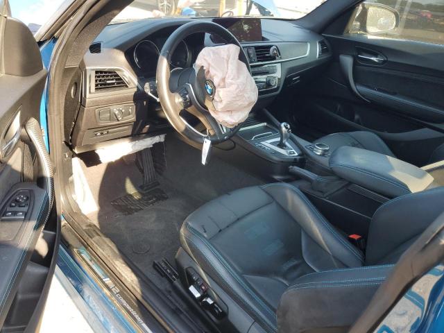 WBS2U7C0XL7D90565 - 2020 BMW M2 COMPETITION BLUE photo 8