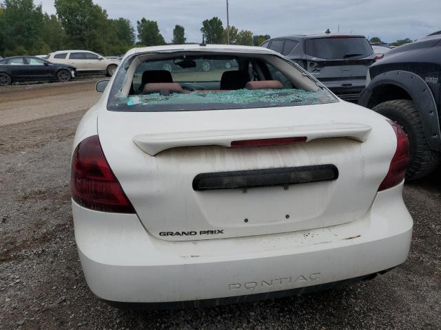 2G2WP552581106235 - 2008 PONTIAC GRAND PRIX WHITE photo 6
