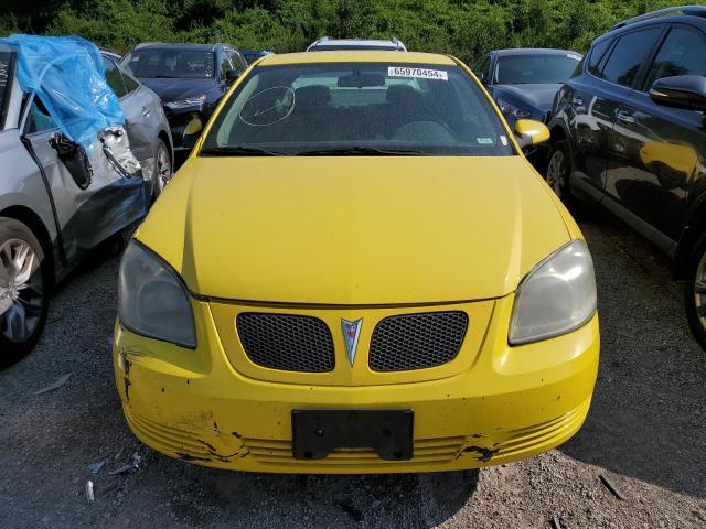 1G2AS18H697255632 - 2009 PONTIAC G5 YELLOW photo 5