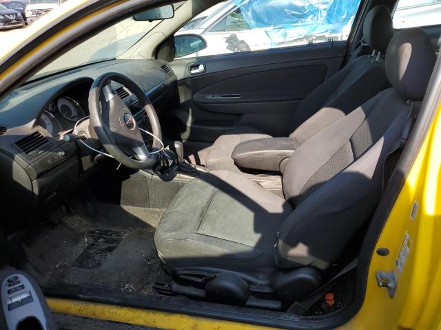 1G2AS18H697255632 - 2009 PONTIAC G5 Jaune photo 7