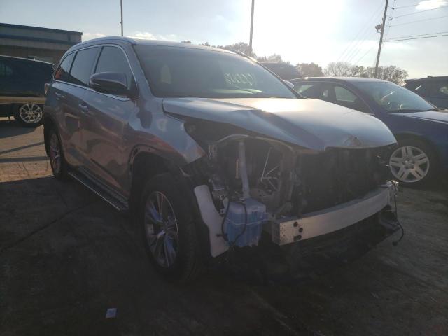 5TDJKRFHXFS184739 - 2015 TOYOTA HIGHLANDER XLE 银色 照片 1