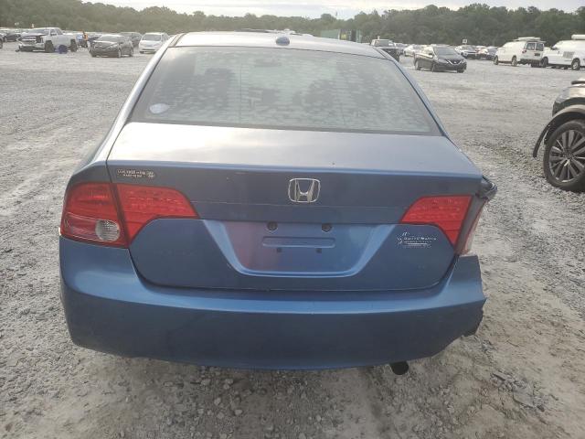 1HGFA16948L079896 - 2008 HONDA CIVIC EXL BLUE photo 6