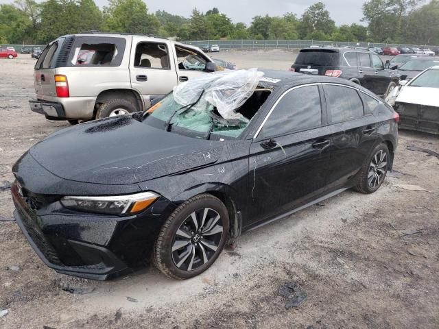 19XFL1H74RE017672 - 2024 HONDA CIVIC EXL შავი ფოტო 1