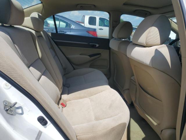 1HGFA16876L040031 - 2006 HONDA CIVIC EX WHITE photo 10