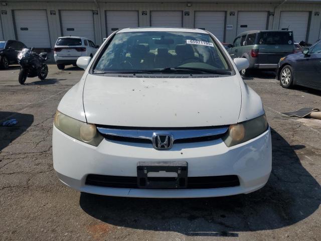 1HGFA16876L040031 - 2006 HONDA CIVIC EX WHITE photo 5