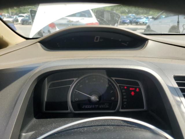 1HGFA16876L040031 - 2006 HONDA CIVIC EX WHITE photo 9