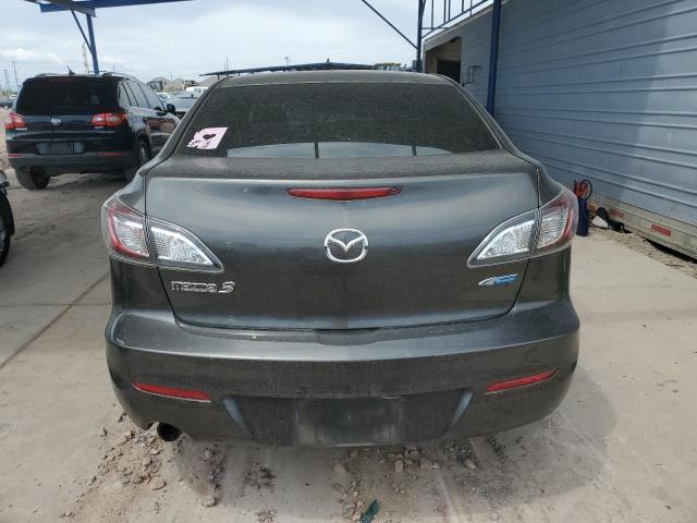 JM1BL1WP8D1752703 - 2013 MAZDA 3 I GRAY photo 6