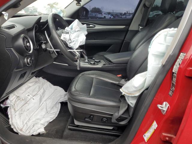 ZASFAKPN8J7B64603 - 2018 ALFA ROMEO STELVIO SPORT Rot Foto 7