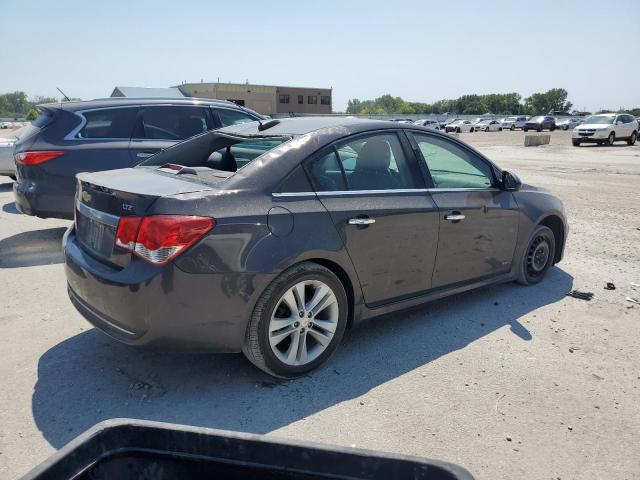 1G1PG5SB4F7274039 - 2015 CHEVROLET CRUZE LTZ GRAY photo 3