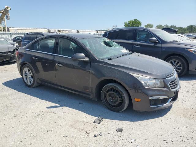 1G1PG5SB4F7274039 - 2015 CHEVROLET CRUZE LTZ GRAY photo 4