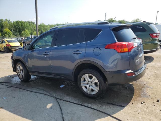 2T3BFREV8DW034124 - 2013 TOYOTA RAV4 LE BLUE photo 2