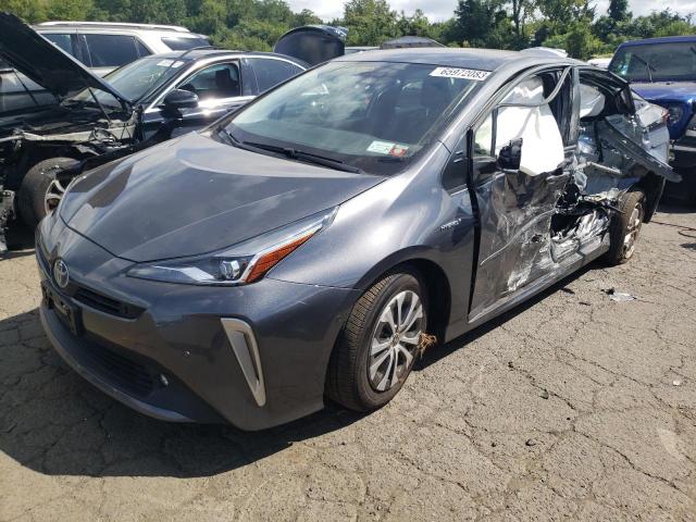 JTDL9MFU1N3034412 - 2022 TOYOTA PRIUS LE GRAY photo 1