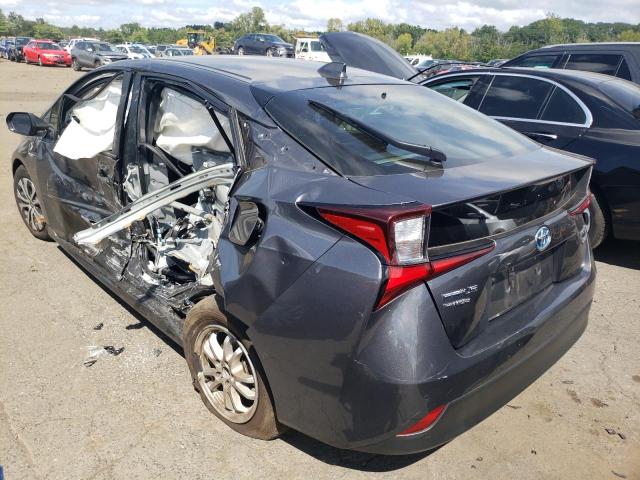 JTDL9MFU1N3034412 - 2022 TOYOTA PRIUS LE GRAY photo 2