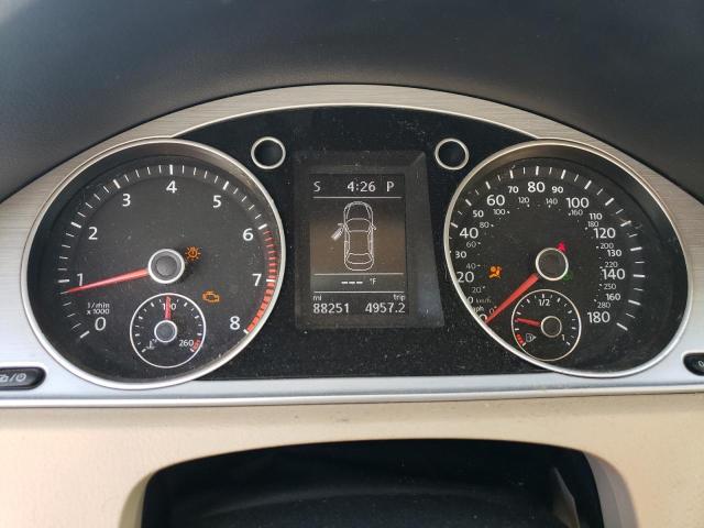 WVWBN7AN7GE513403 - 2016 VOLKSWAGEN CC BASE BLACK photo 9