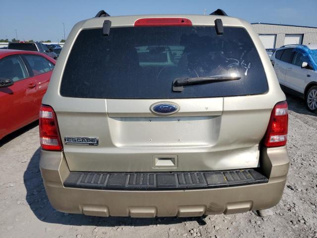 1FMCU0D72AKA11608 - 2010 FORD ESCAPE XLT GOLD photo 6