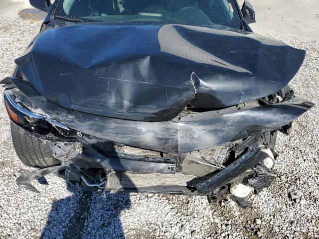 1G1ZD5STXJF260087 - 2018 CHEVROLET MALIBU LT Սև լուսանկար 11