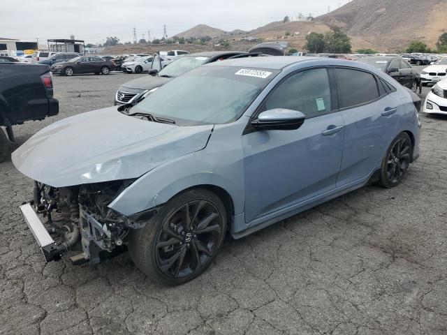 SHHFK7G44KU210402 - 2019 HONDA CIVIC SPORT GRAY photo 1