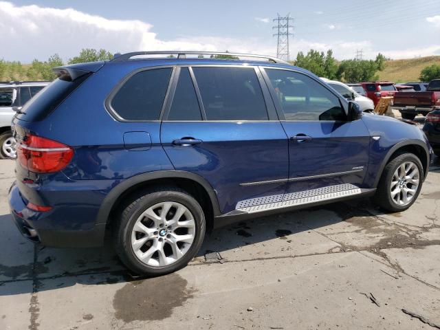 5UXZV4C54CL765351 - 2012 BMW X5 XDRIVE35I BLUE photo 3